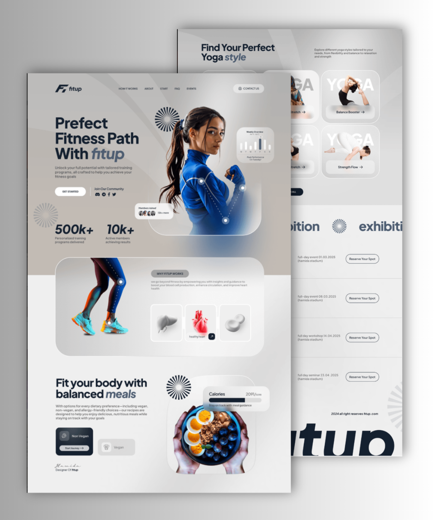 "Perfect Fitness Path" — A Ready-to-Use Website Design for Your Fitness Business